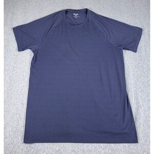 Rhone Shirt Mens XXL 2XL Navy Blue Performance Athletic Short Sleeve Crewneck